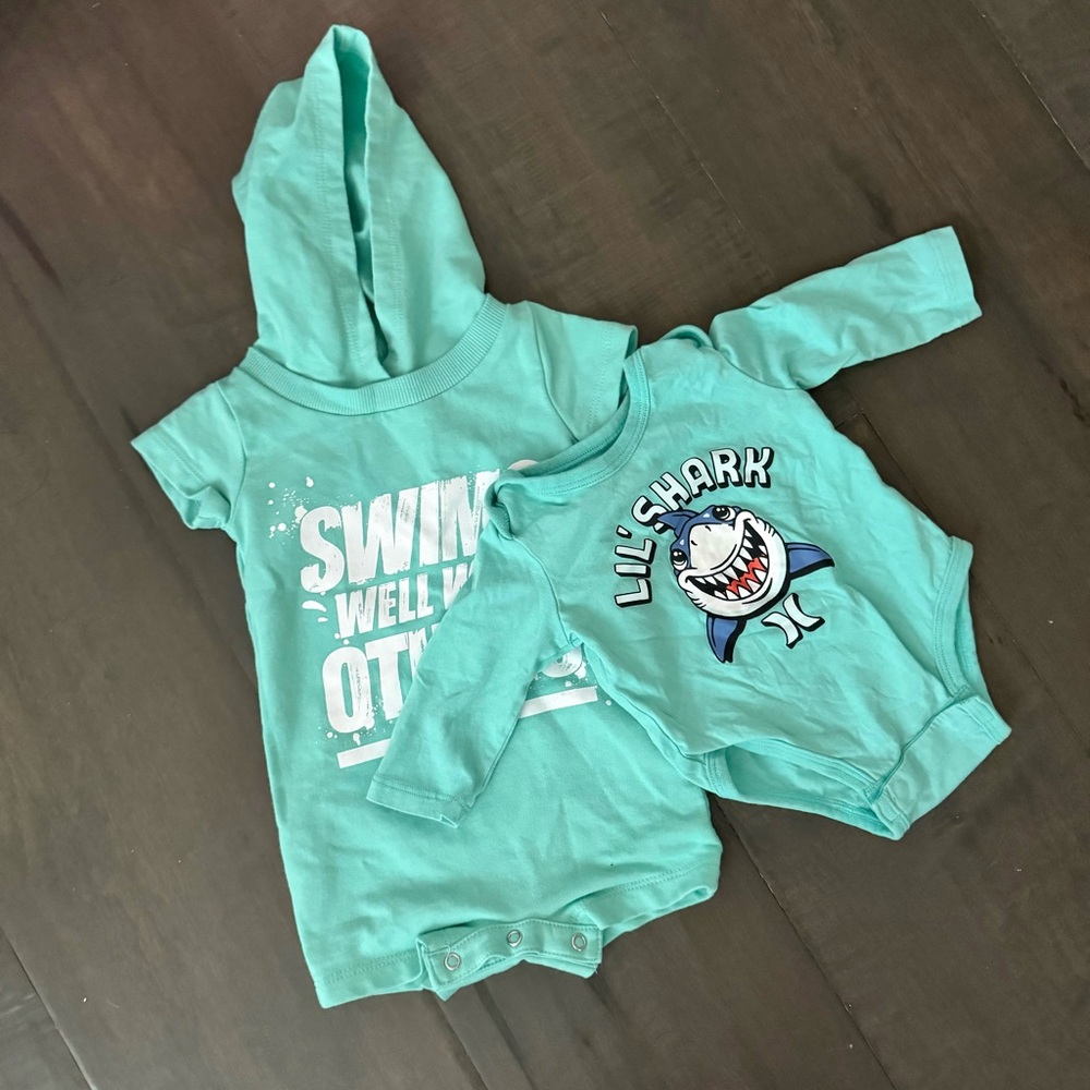 Hurley | 0-3mo Shark Bundle